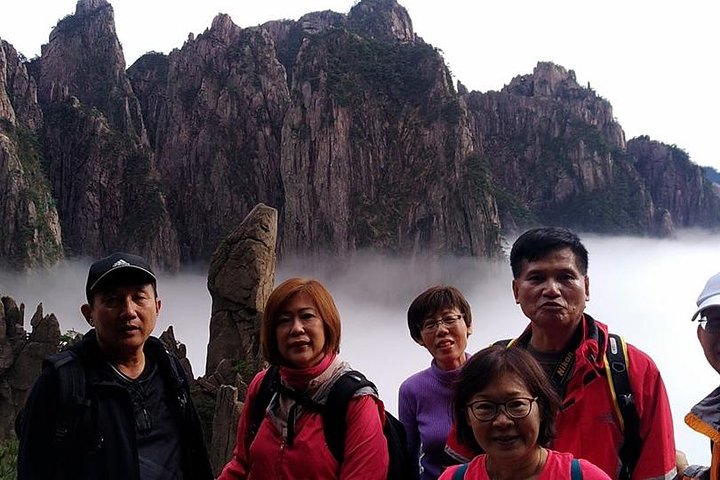 All inclusive Huangshan toppmötet 1 dag privat tur-ingen shopping