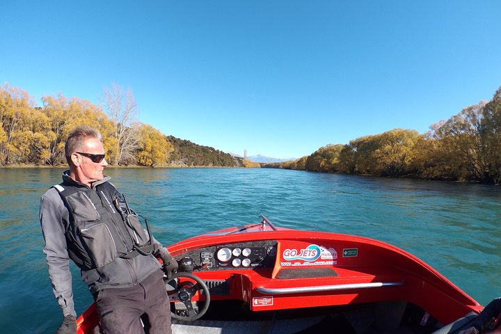 Avventura in Jet Boat per piccoli gruppi sul fiume Clutha da Wanaka