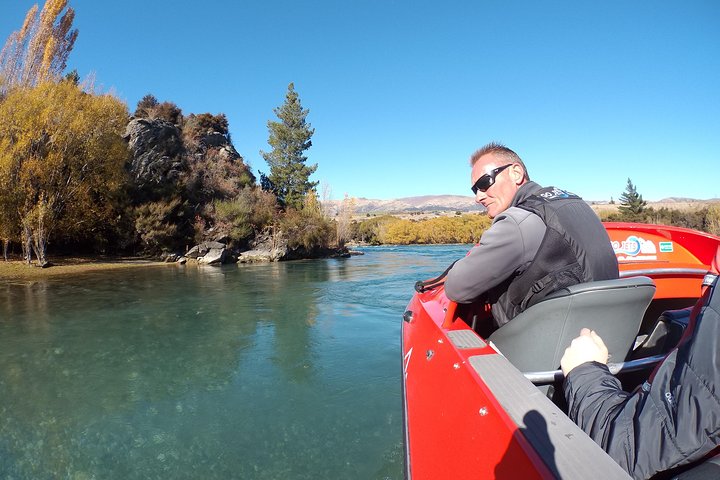 Avventura in Jet Boat per piccoli gruppi sul fiume Clutha da Wanaka