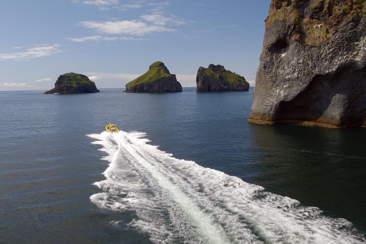 1-timmars liten grupp sightseeingtur i Vestmannaeyjar