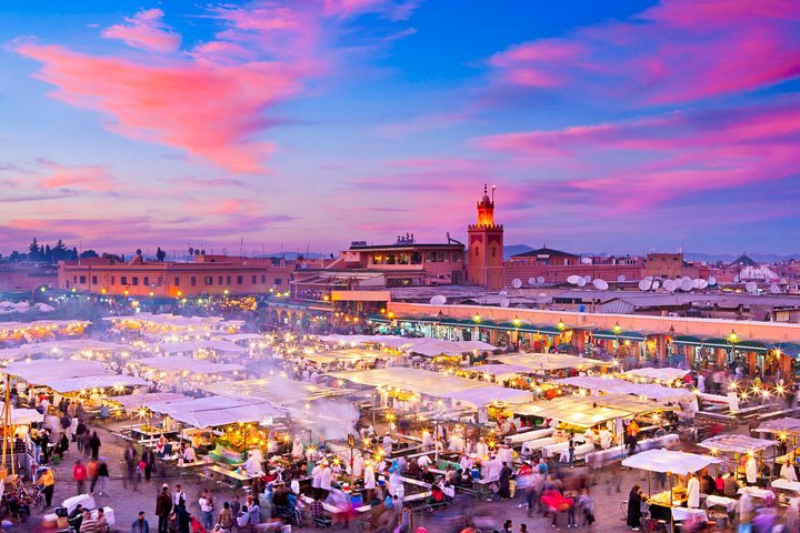 Excursão de um dia em Marrakech a partir de Agadir: Medina & Souks Tour