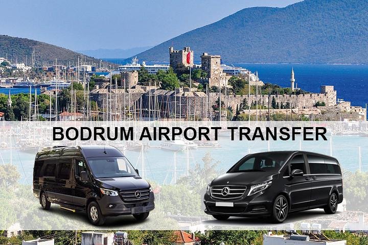 Bodrum City Center Hotell till Bodrum Airport BJV Transfer