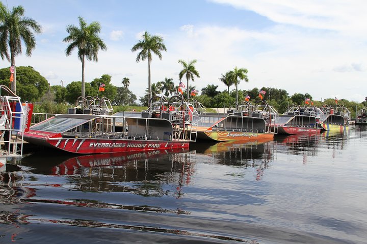 Everglades VIP Airboat Tour med transport inkludert