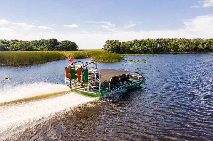 Everglades VIP Airboat Tour med transport inkludert