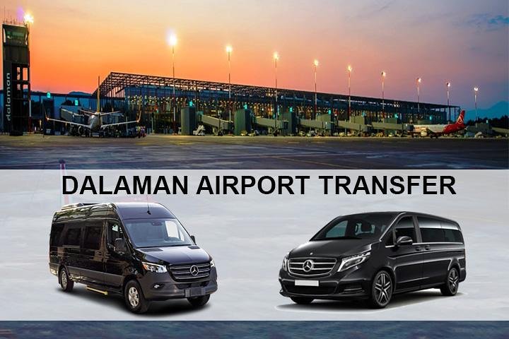 DLM-Transfer zum Flughafen Dalaman zu den Hotels in Kalkan