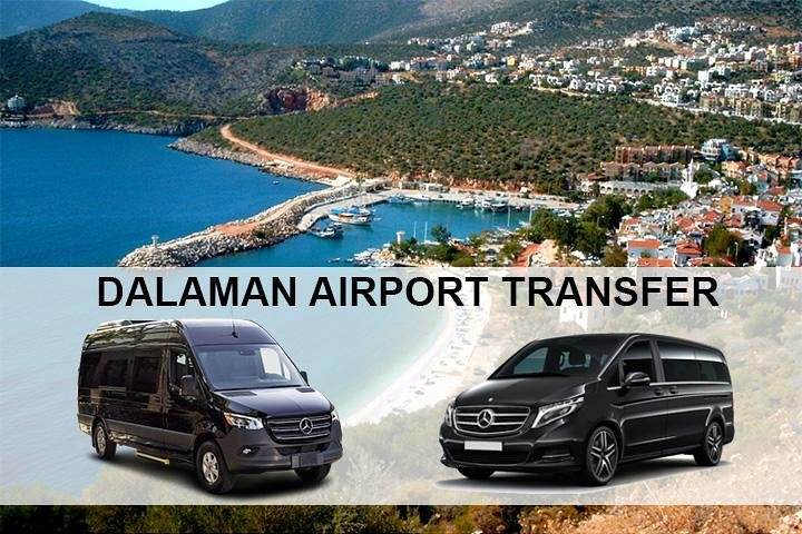 DLM-Transfer zum Flughafen Dalaman zu den Hotels in Kalkan