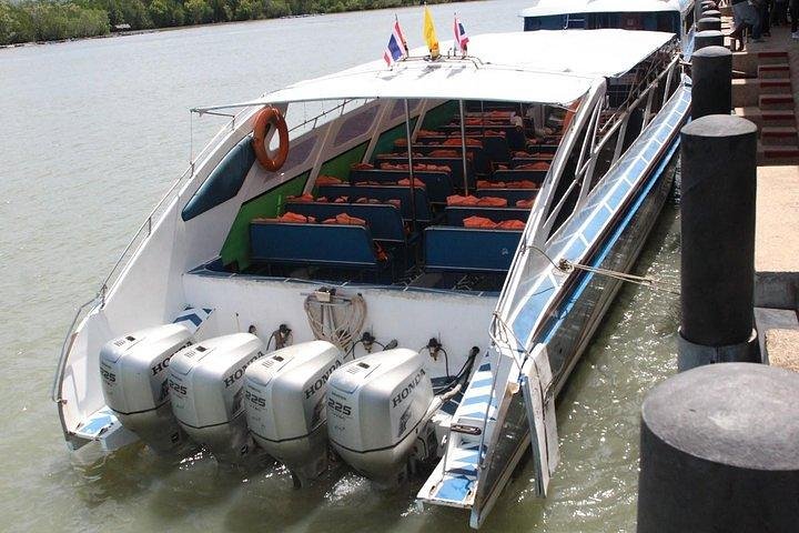 Hat Yai flyplass til Koh Lipe av Minivan og Satun Pakbara Speed Boat