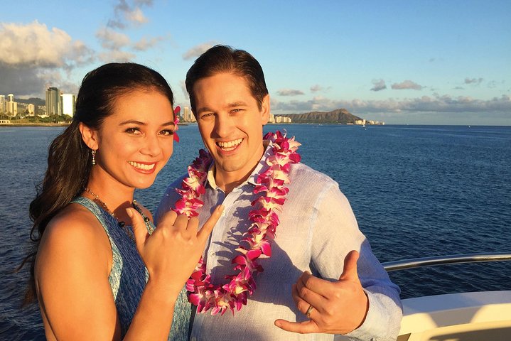 Honolulu : Kreuzfahrt und Show zum Sonnenuntergang im Pazifik