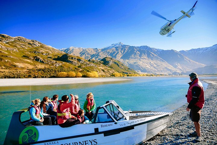 Mt Aspiring Jet Boat & Wilderness Walk - Grupo pequeño, Wanaka
