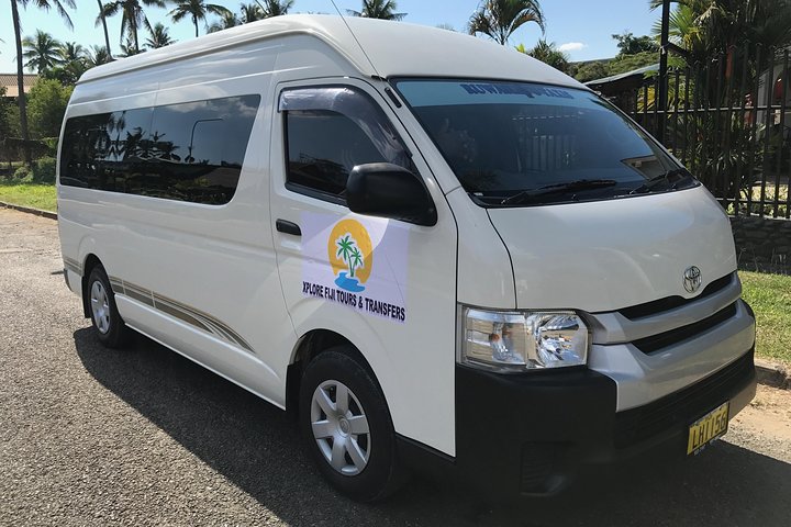 Rundtur Nadi flyplass til Shangri La Fijian Resort Yanuca Island
