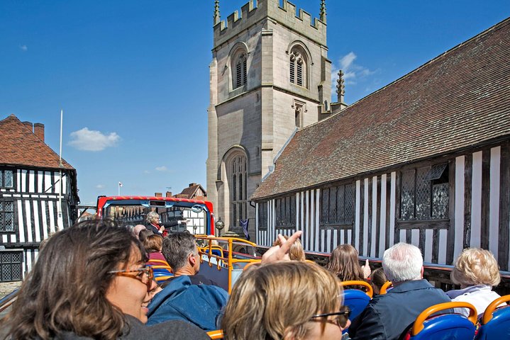 Stratford-upon-Avon hop-on hop-off bustour door de stad