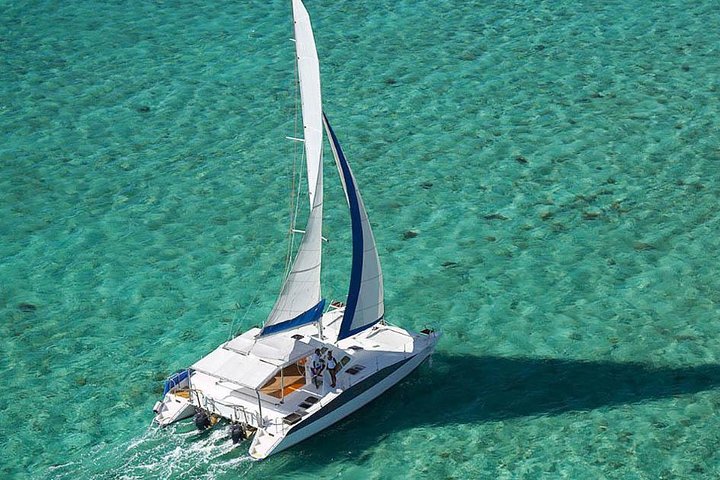 Exclusive Private Catamaran Adventure to Ile aux Cerfs