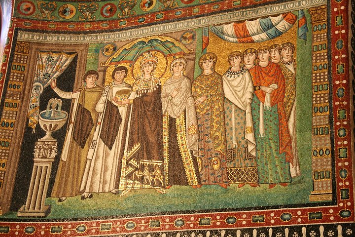 Omvisning i mosaikkfliser i Ravenna