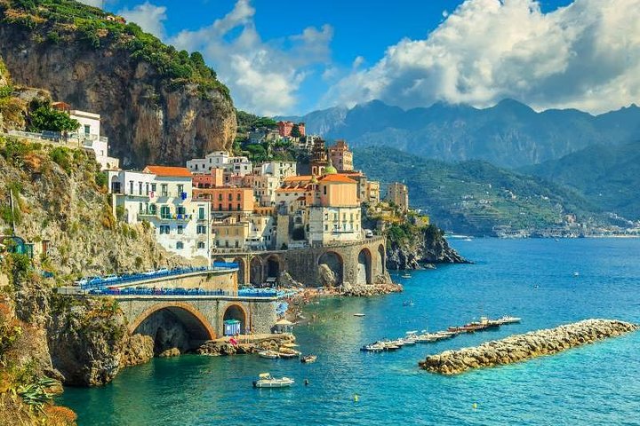 Sorrento, Positano, Amalfi og Ravello Tour fra Napoli