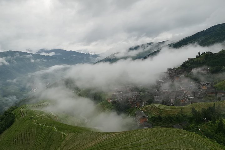 Terrazze di riso Longji con tour privato di un giorno al Minority Village