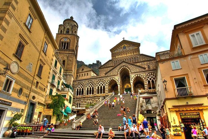 Sorrento, Positano, Amalfi og Ravello Tour fra Napoli