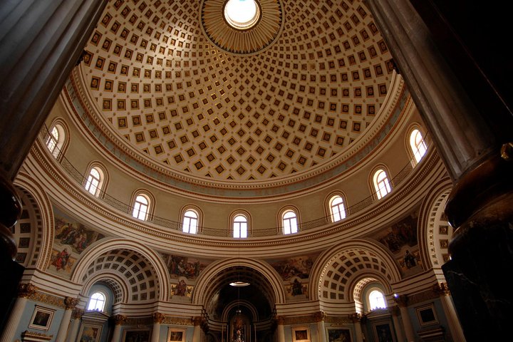 Mdina, Rabat, Dingli klipper, San Anton haver, Ta 'Qali & Mosta guidet tur
