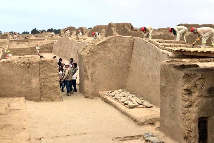 Heldag Trujillo Piramides Sol y Luna , Chan chan y Huanchaco