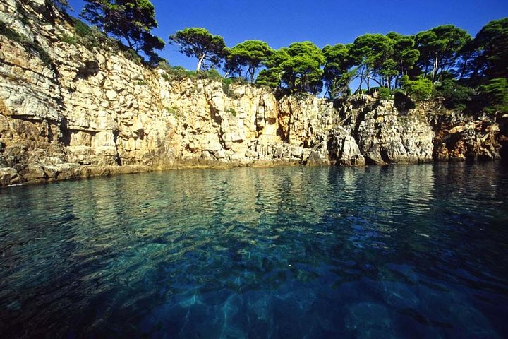 Blue & Green Caves motoscafo piccolo gruppoTour con spiaggia di Šunj
