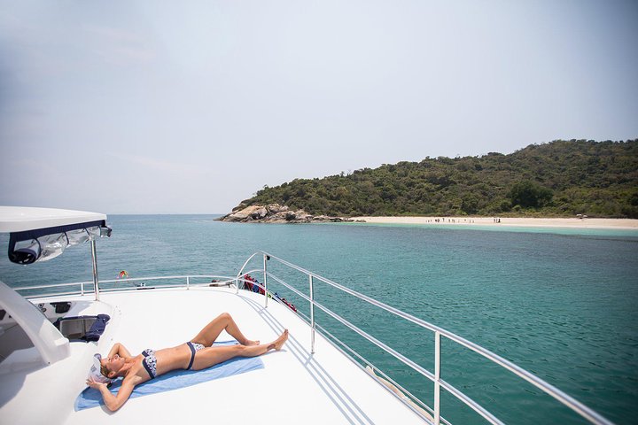Pattaya Fulddag 3 Tropical Island Tour Snorkeling Cruise Buffet