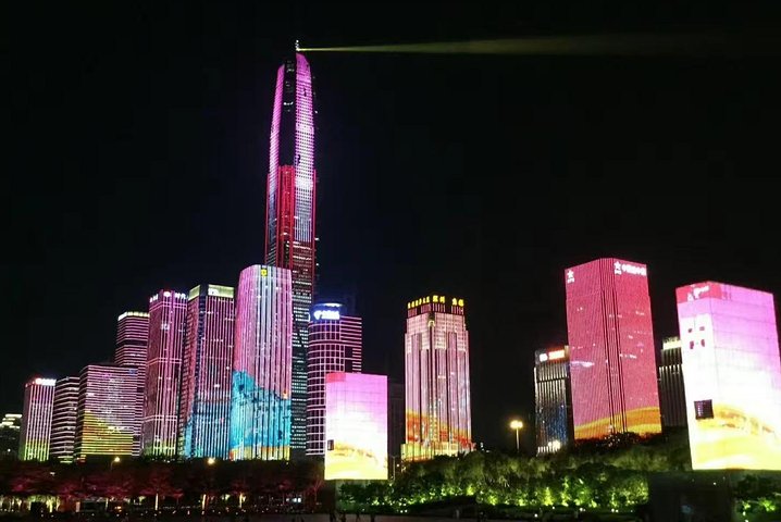Visite privée en soirée de Shenzhen avec les meilleurs sites pittoresques de Shenzhen