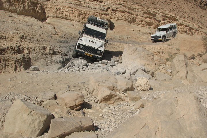 Udforsk Ramon krater : 2 - timers guidet jeep tur fra Mitzpe Ramon