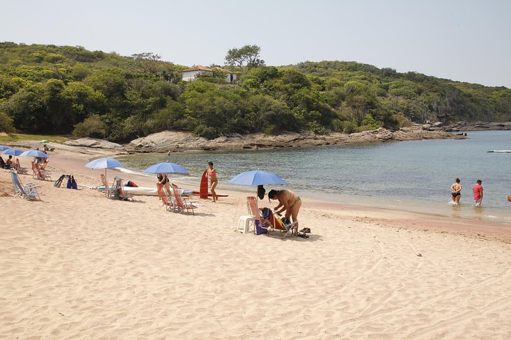 Búzios Hele dagen: Båt- og vogntur med lunsj fra Cabo Frio
