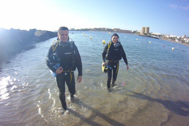 Scuba Diving Beginners Session i Costa Adeje