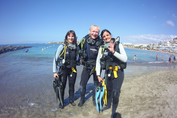 Scuba Diving Beginners Session i Costa Adeje