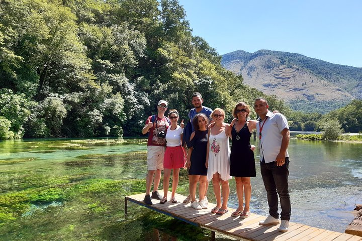 Vanuit Sarande: rondleiding door Blue Eye, Butrint, Ksamil & Lekuresi Castle