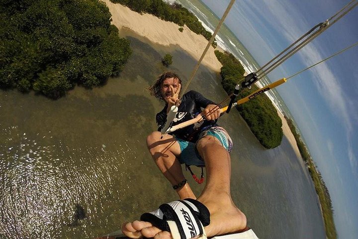 Aventure de kitesurf à Kalpitiya