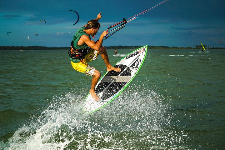 Aventure de kitesurf à Kalpitiya