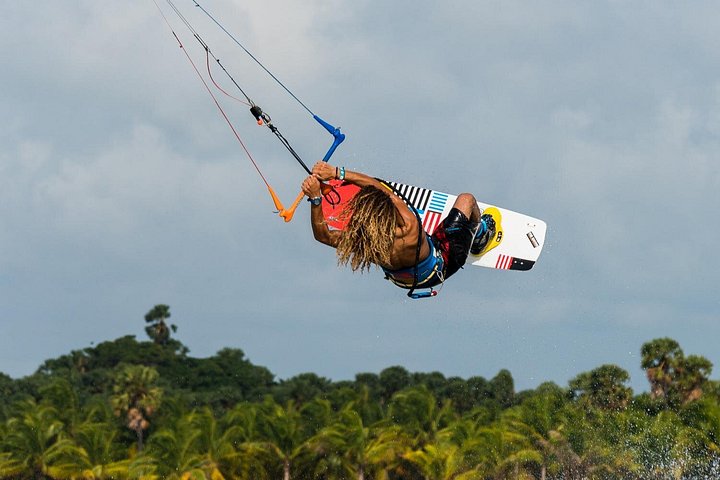 Aventure de kitesurf à Kalpitiya