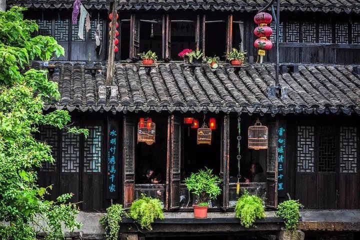 Von Shanghai : Zhujiajiao Water Town Private Tour mit Bootsfahrt