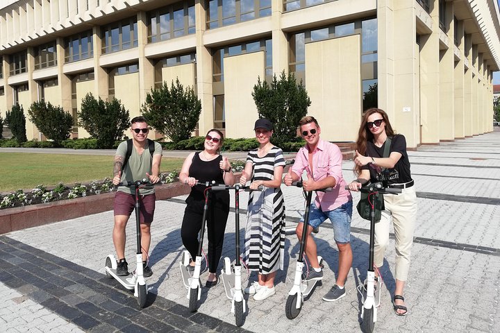 Private Vilnius on Scooter