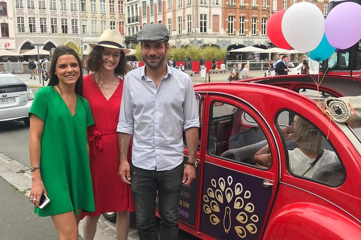 Unieke tour door Lille met Convertible 2CV - 1u00