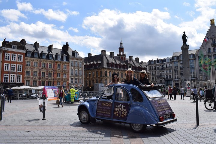 Unieke tour door Lille met Convertible 2CV - 1u00