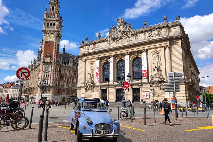 Unieke tour door Lille met Convertible 2CV - 1u00