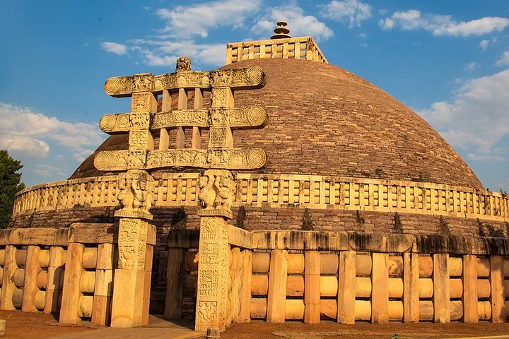 Visite privée: visite des grottes de Sanchi et Udaygiri à partir de Bhopal