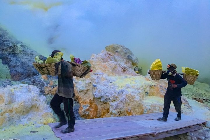 Tour di mezzanotte di Kawah Ijen (1 giorno)