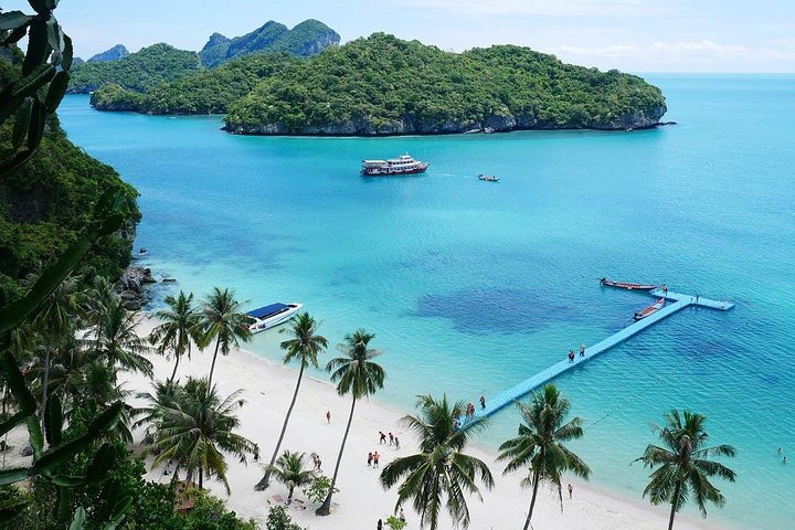 Excursão de lancha pelo Parque Nacional Marinho Ang Thong saindo de Koh Phangan