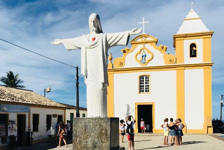 Passeio de dia inteiro ao Arraial d'Ajuda saindo de Porto Seguro