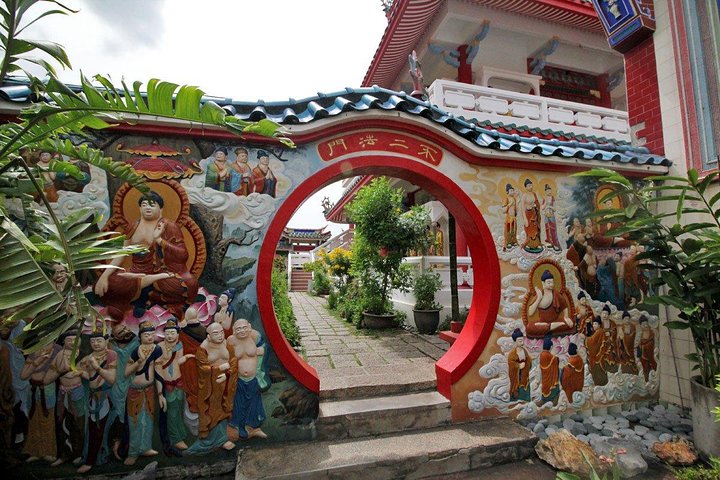 Excursão pela cidade e pelo templo de Penang com a colina de Penang (Fast Lane)