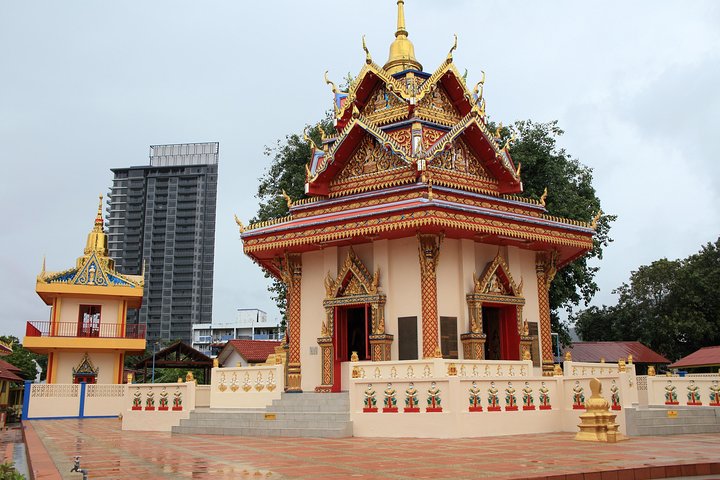 Excursão pela cidade e pelo templo de Penang com a colina de Penang (Fast Lane)