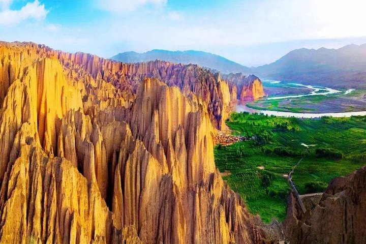 Excursão privada de um dia em Lanzhou à Floresta de Pedra do Rio Amarelo