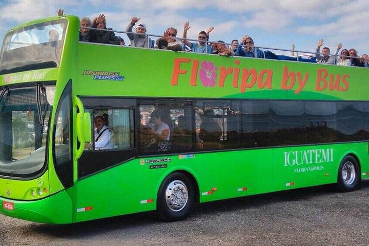Floripa City Tour med bus - Hele øen - Den mest komplette bytur