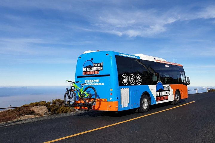 Autobús Kunanyi/Mt Wellington Explorer: recorrido de regreso (2,5 horas)