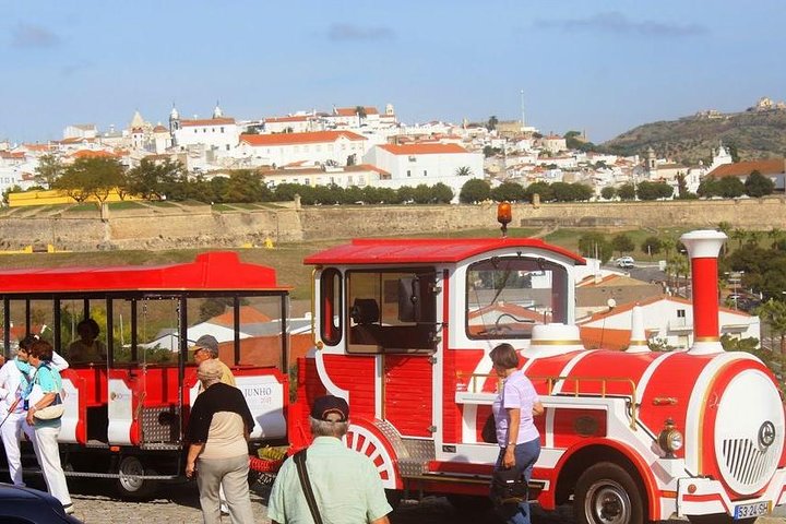 Privat tur: Evora, Elvas och Badajoz (Spanien) dagstur från Lissabon
