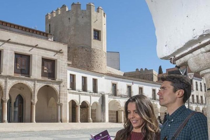 Privat tur: Evora, Elvas och Badajoz (Spanien) dagstur från Lissabon