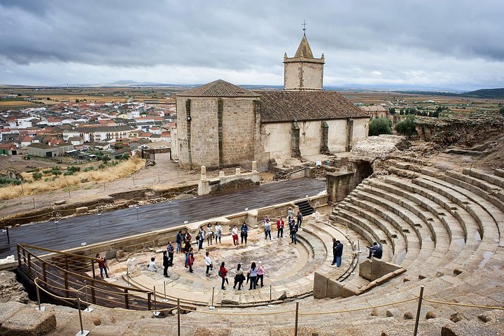 Privat tur: Evora, Elvas och Badajoz (Spanien) dagstur från Lissabon